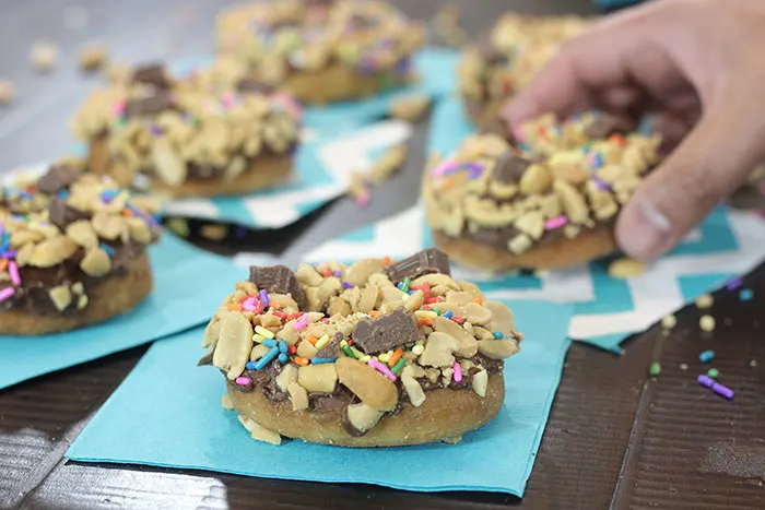 Chocolate Nutty Dough-NUTS to celebrate The Nut Job 2 movie. So yummy and easy.