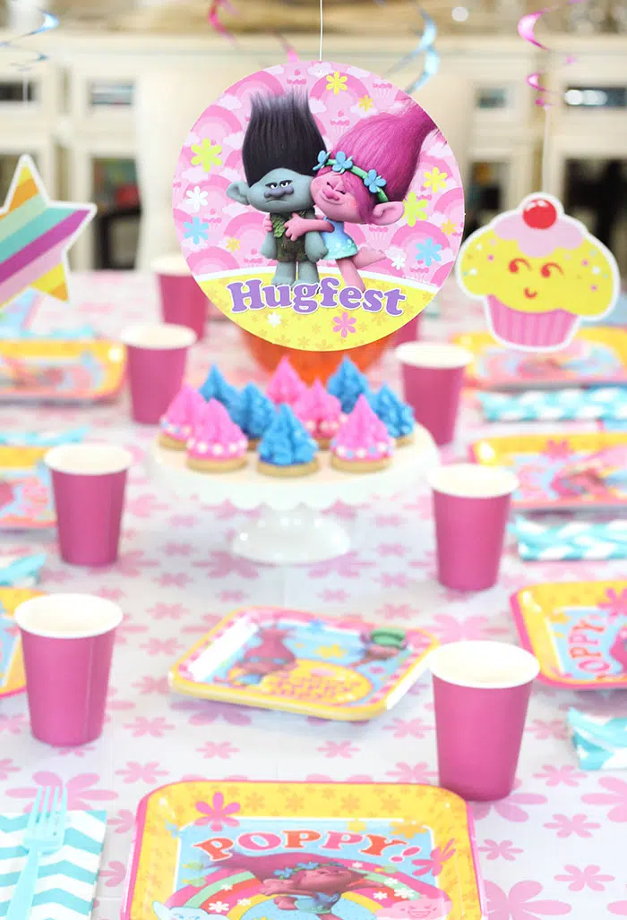 Trolls Party Ideas & Supplies. Throw the most adorable party with little effort with this tips with American Greetings Trolls party supplies available at Target.