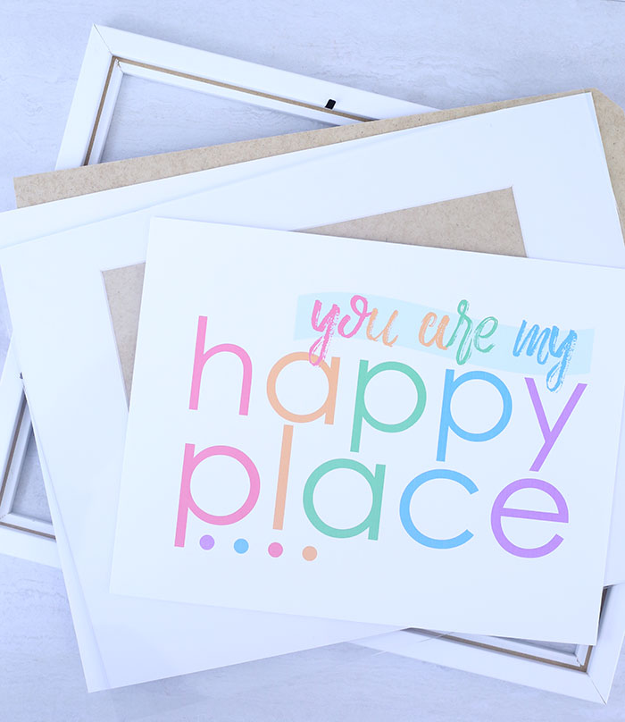 You Are My Happy Place Wall Art Printable