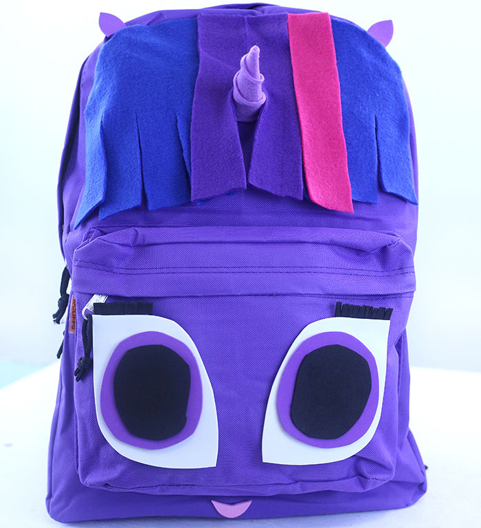 Twilight Sparkle DIY Backpack in Celebration of My Little Pony: The Movie