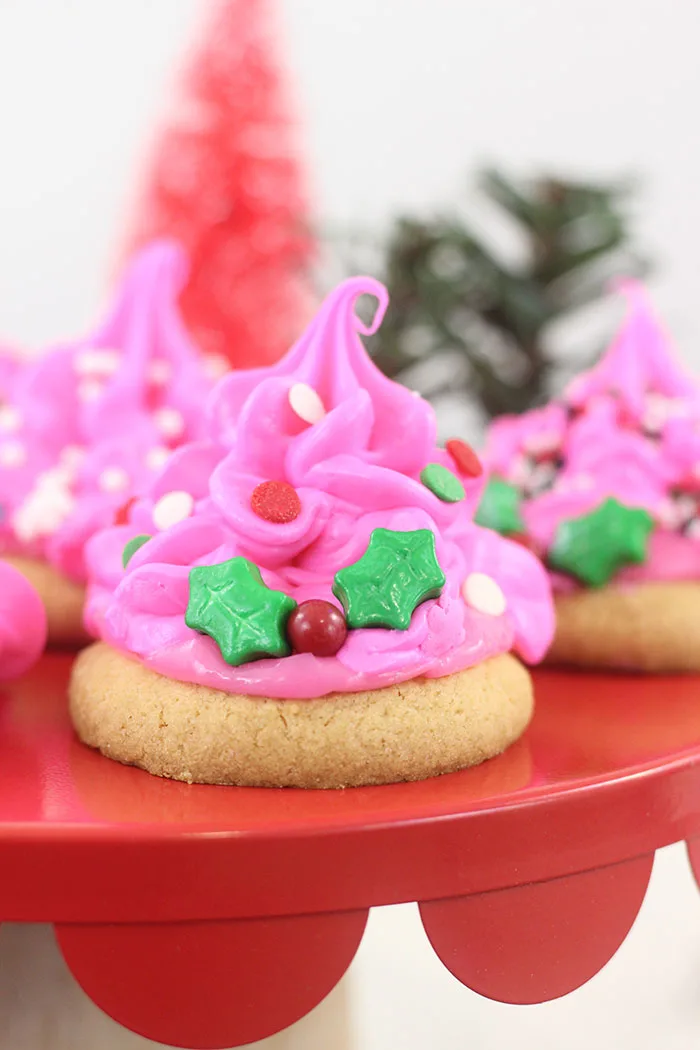 Trolls Holiday Cookies to celebrate the Trolls Holiday Movie.