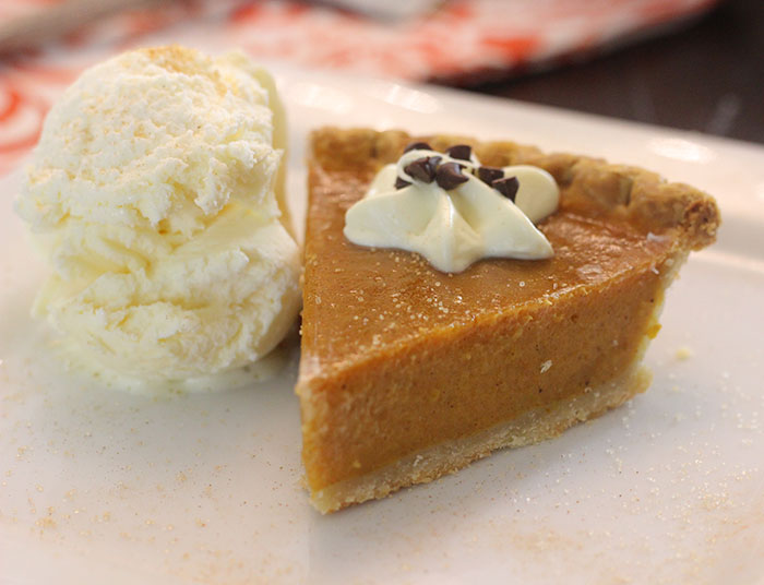 Turn a store bought freezer pie into your own perfect holiday pie creation.