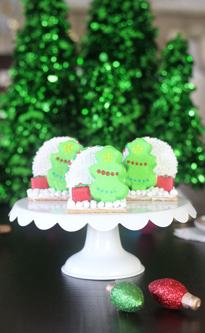 PEEPS Christmas Tree Cupcakes
