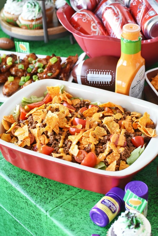 Football Party Spread Ideas