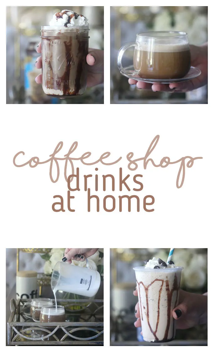 Coffee shop recipes that anyone can make right at home. Fancy and delish.