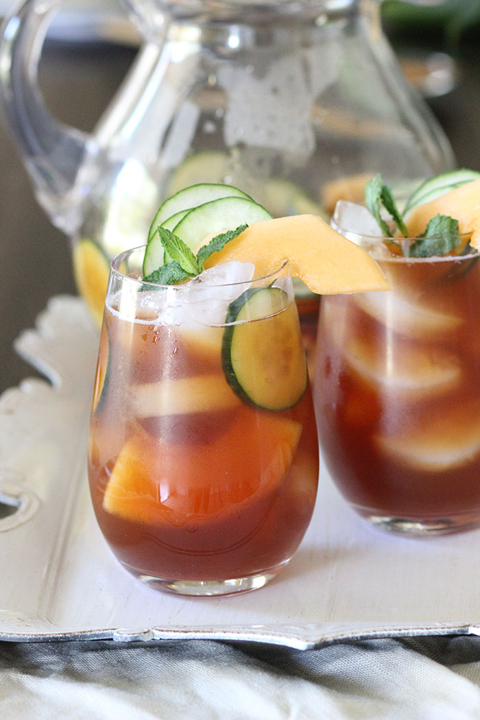 how to make homemade fruit iced tea