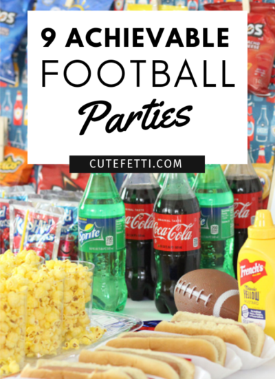 Ridiculously Achievable Football Party Spreads. Score!