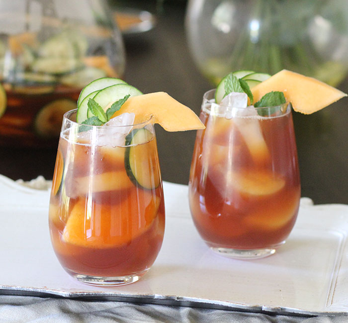 how to make fruit iced tea