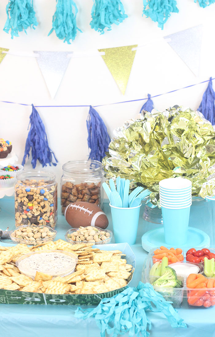 Football party ideas from decorations and food to cleanup.