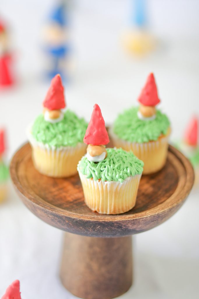 Goons Gnome Cupcakes to Celebrate Sherlock Gnomes