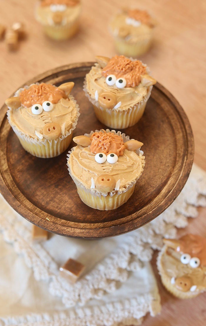 Celebrate Early Man with Hognob Cupcakes