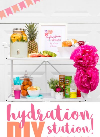 DIY Hydration Station ideas to keep refreshed for summer parties.