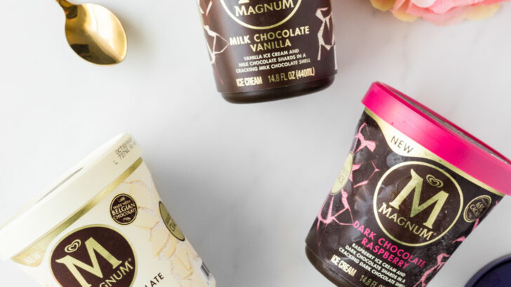 Ice Cream + Chocolate + Magic = Magnum Ice Cream Tubs