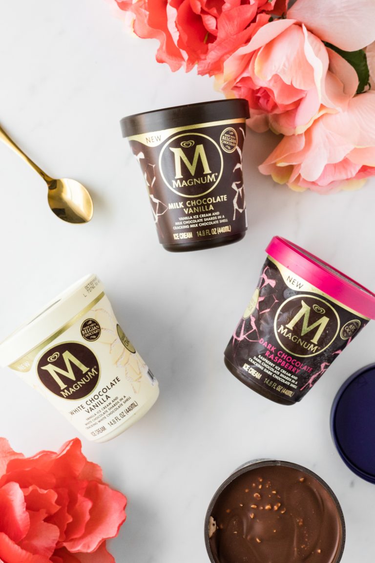 Ice Cream + Chocolate + Magic = Magnum Ice Cream Tubs