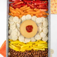 Colorful Snack Tray for Summer.