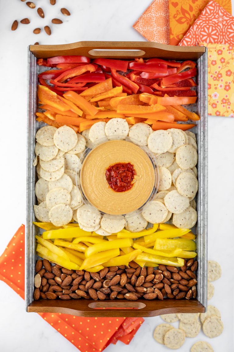 Colorful Summer Snack Tray