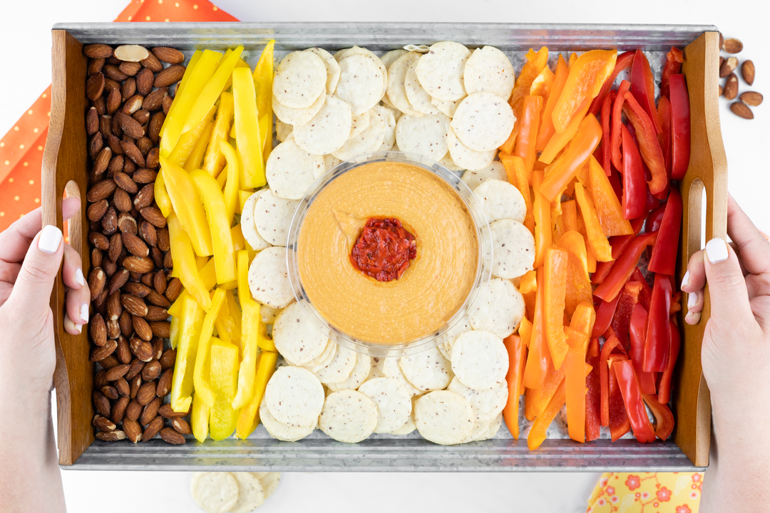 Colorful Snack Tray for Summer.