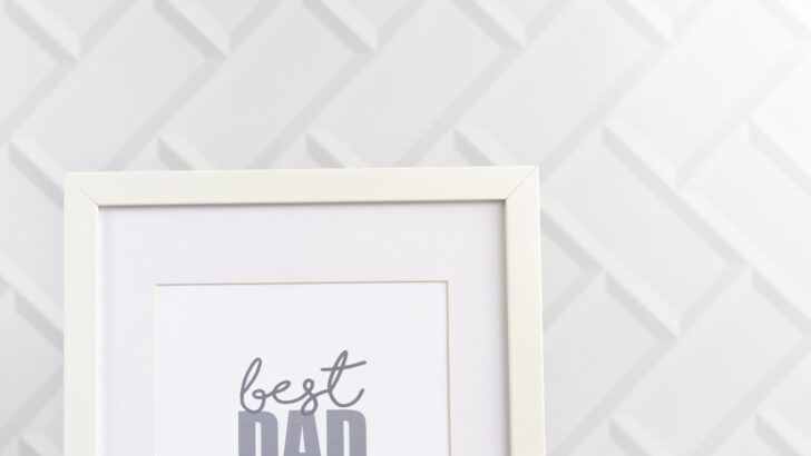 Celebrate How Incredible Dad Is with Printable Wall Art