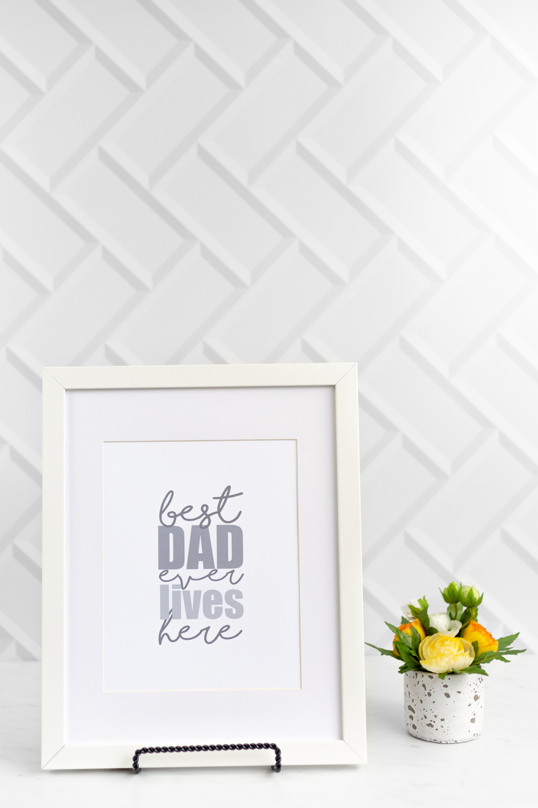 Best Dad Ever Printable Wall Art