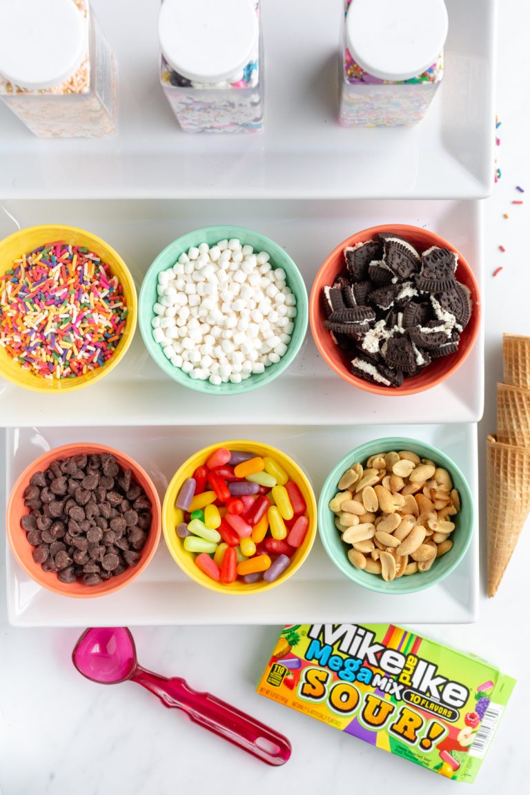 Fun Summer Ice Cream Bar Ideas