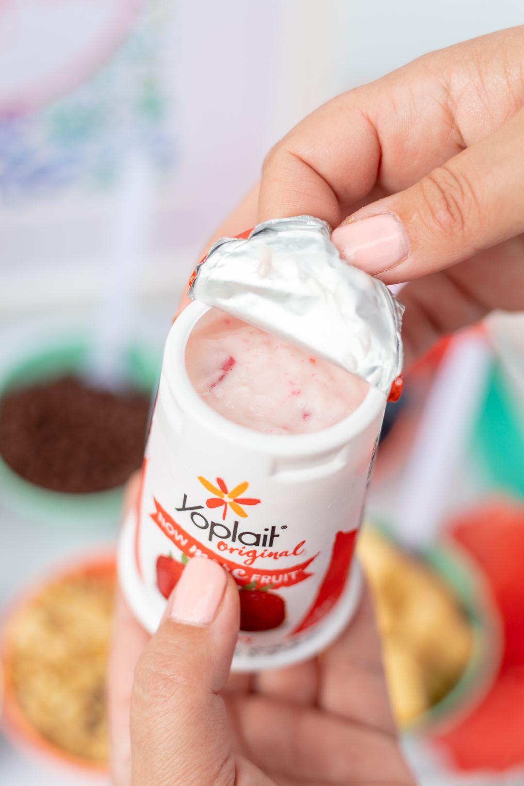 Yogurt Toppings Bar. Fun and refreshing treat station that is perfect for any party or gathering.