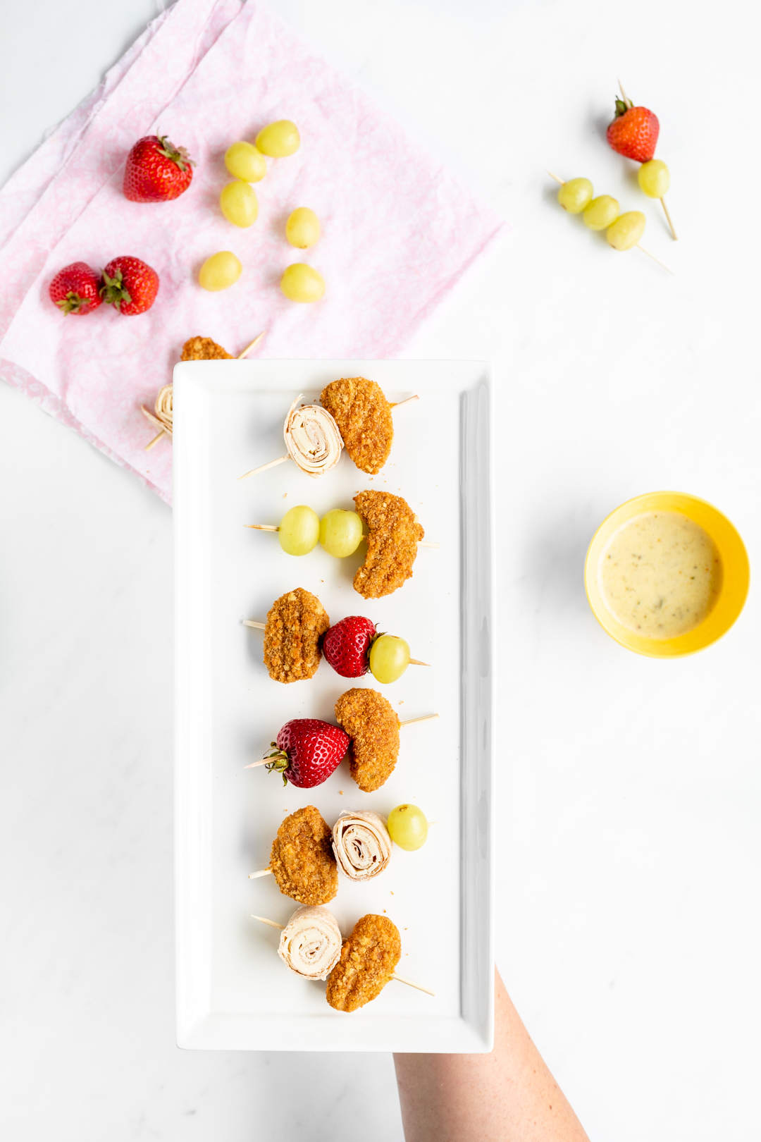 Snack Kebabs for inspired after school snacking.