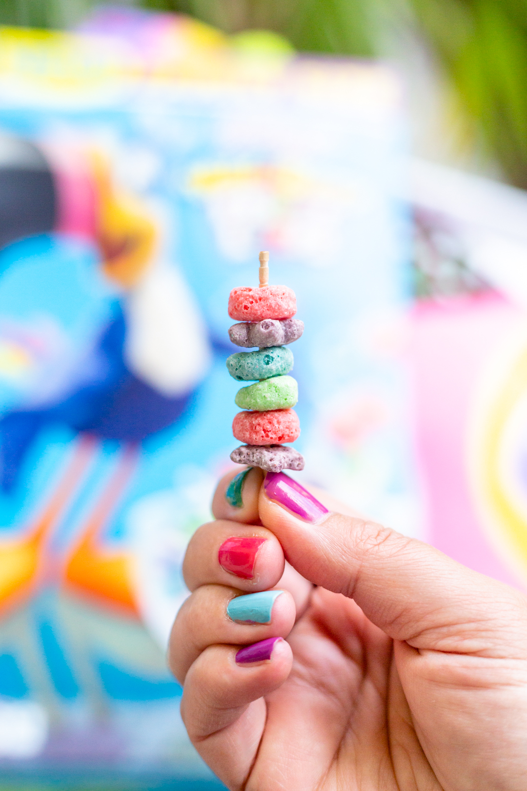 Wild Berry Froot Loops Sundae!