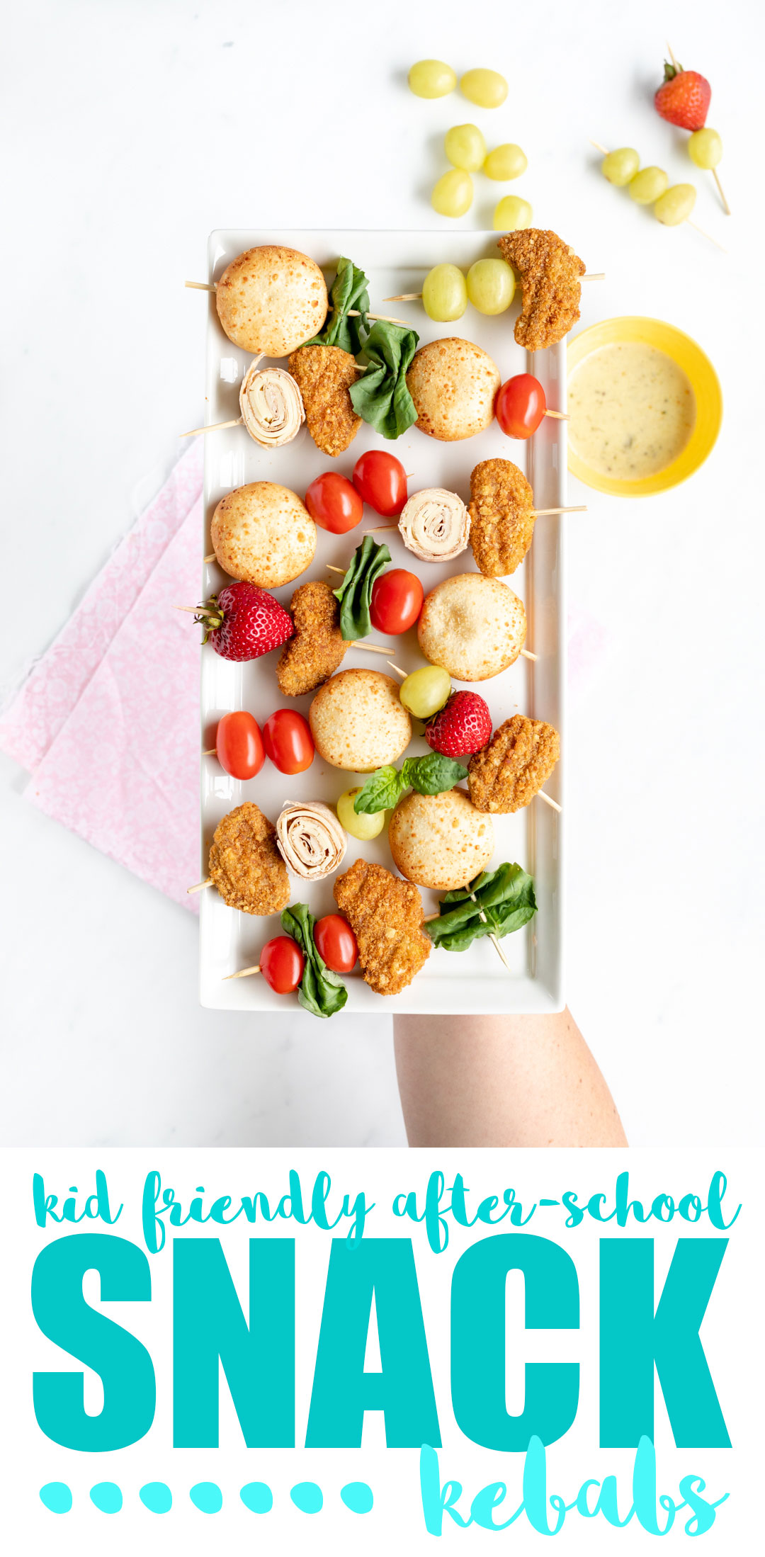 Snack Kebabs for inspired after school snacking.