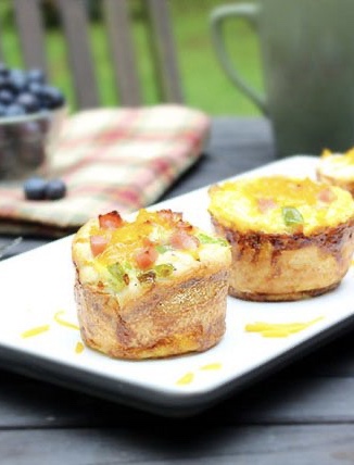 Western omelet cups 