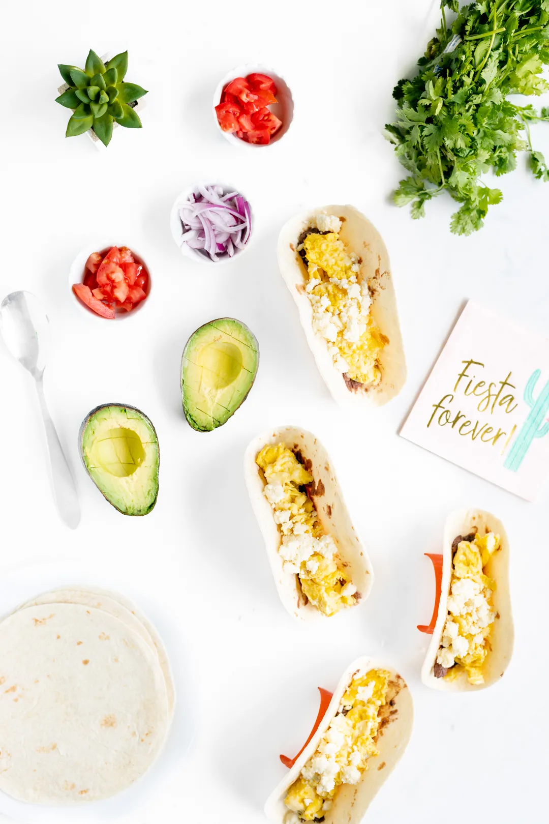 Easy Mexican Breakfast Soft Tacos 