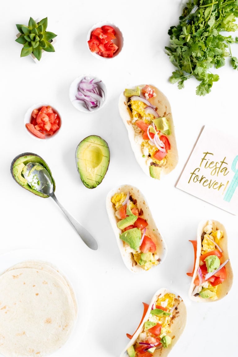 Mexican Breakfast Soft Tacos
