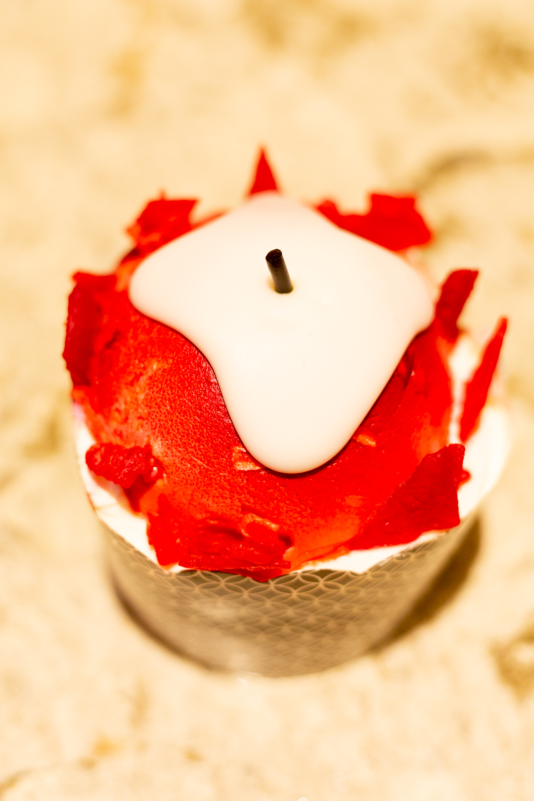 Not-So-Poison Apple Cupcake