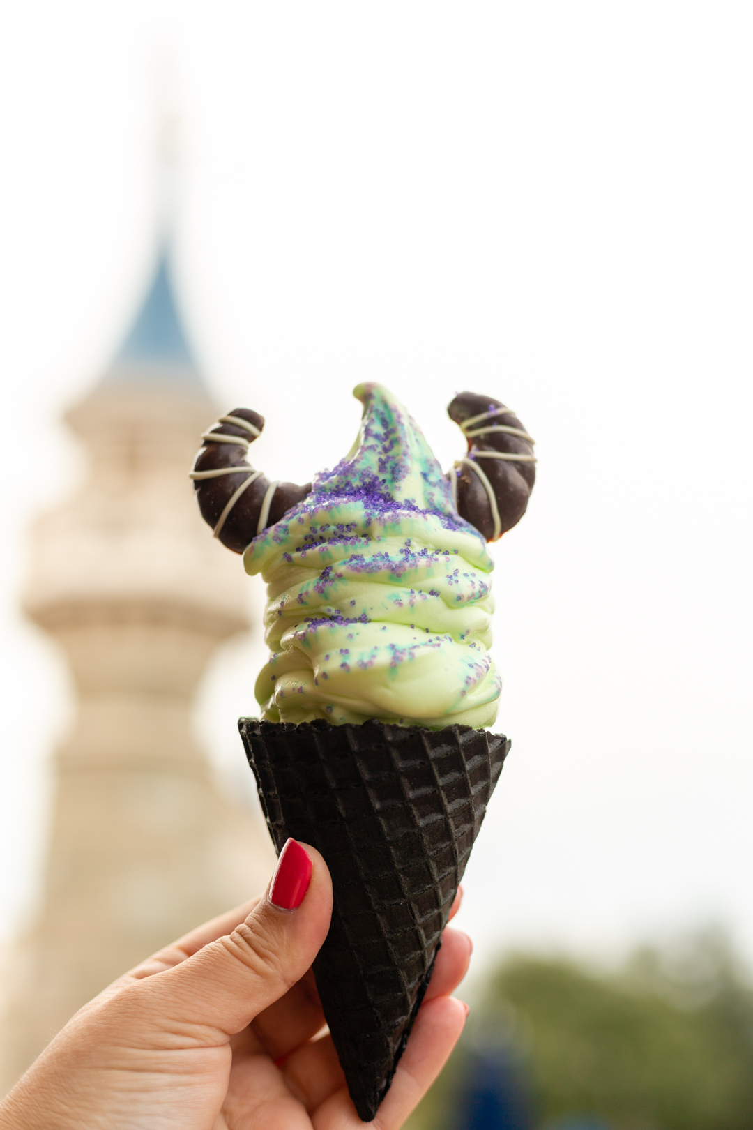 Maleficent Lime Ice Cream