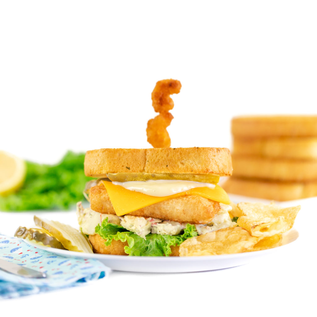Easy Over the Top Fish Sandwiches