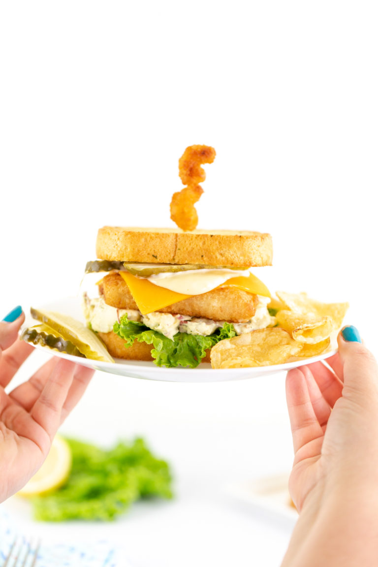 Easy Over The Top Fish Sandwiches