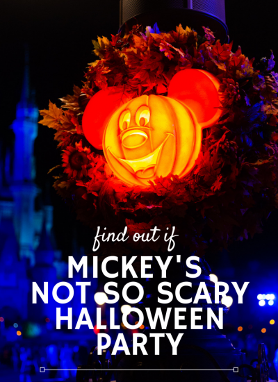 Is Mickey's Not So Scary Halloween Party at Magic Kingdom worth the splurge? Find out every single thing you ever wanted to know.