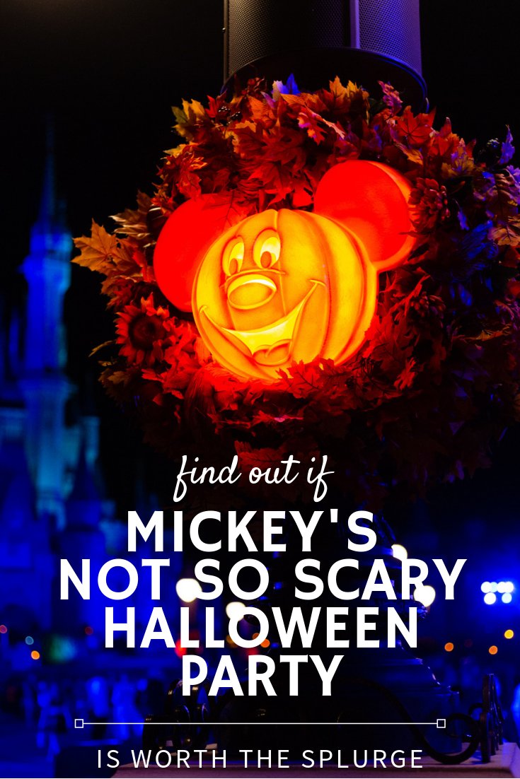 Is Mickey's Not So Scary Halloween Party at Magic Kingdom worth the splurge? Find out every single thing you ever wanted to know.