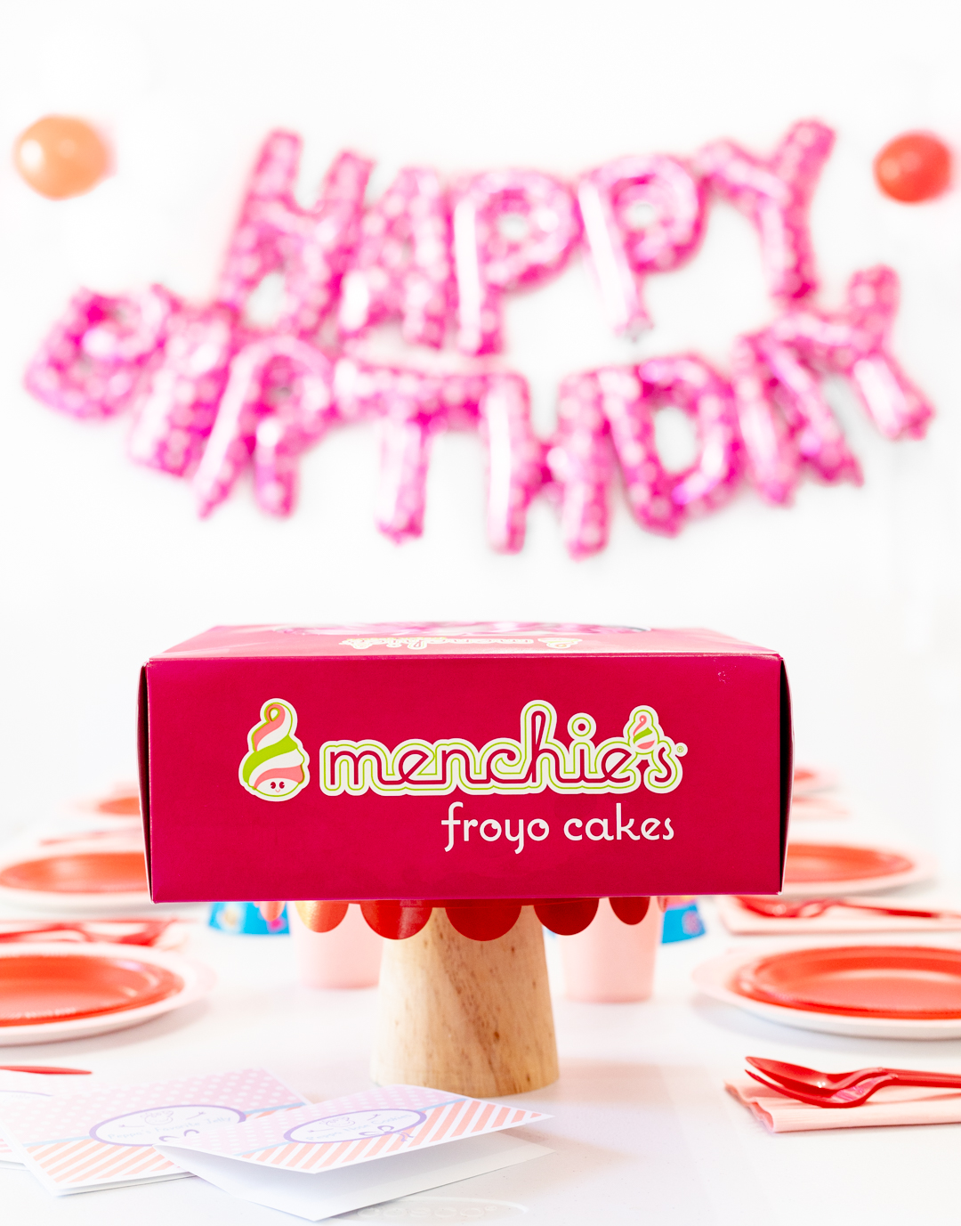 Menchie's Ice Cream Cake