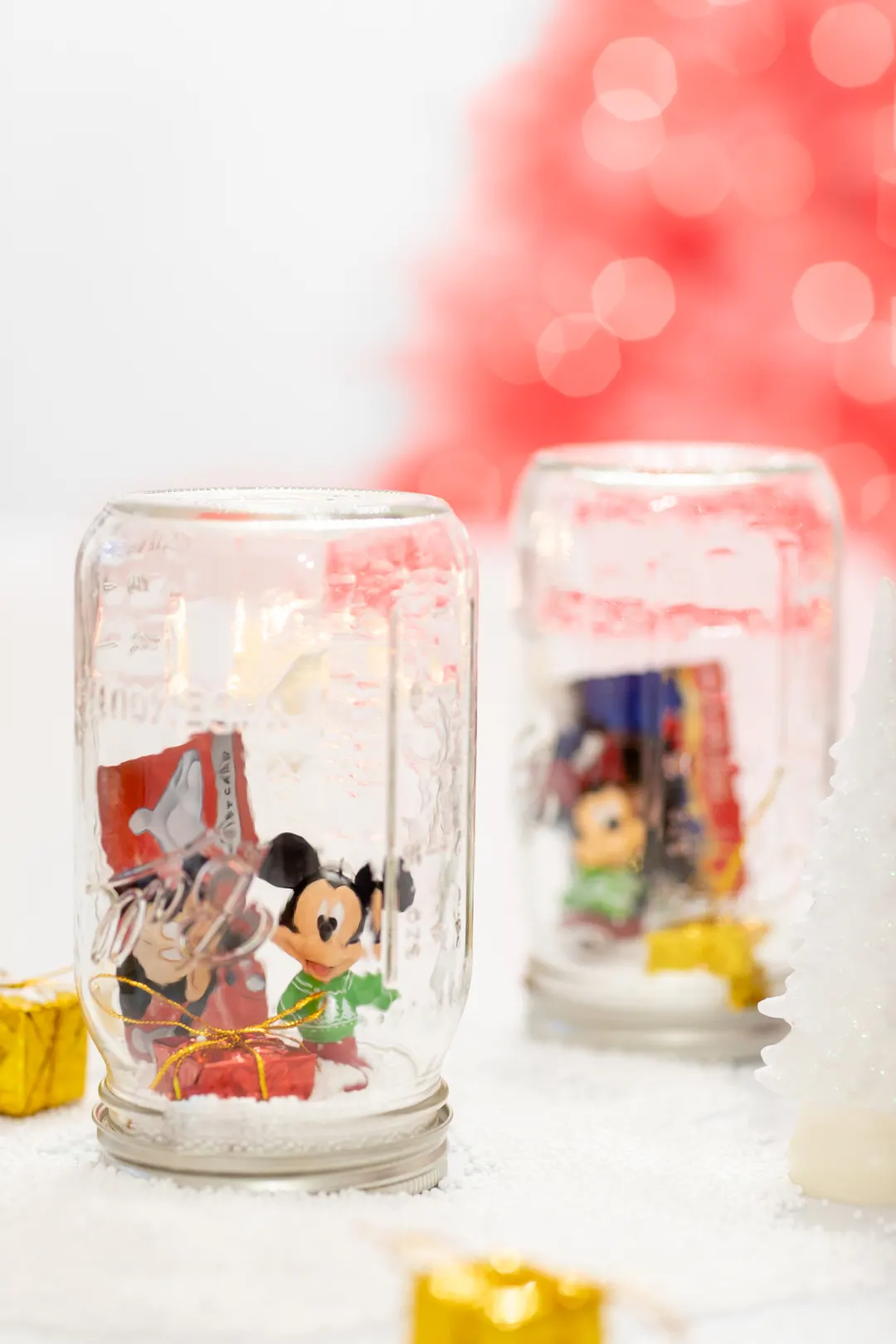 mickey mouse diy jar gifts