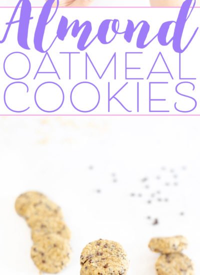 Almond oatmeal cookies recipe