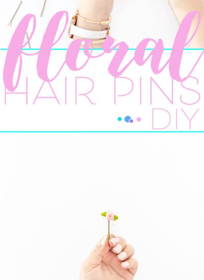 DIY Floral Hair Pin