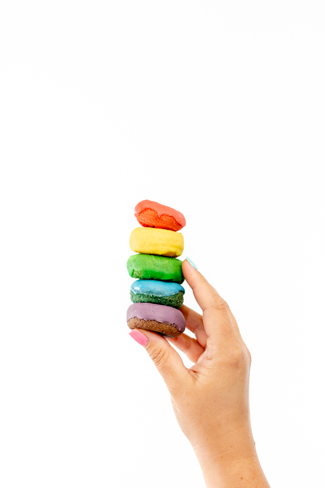 Rainbow Donuts