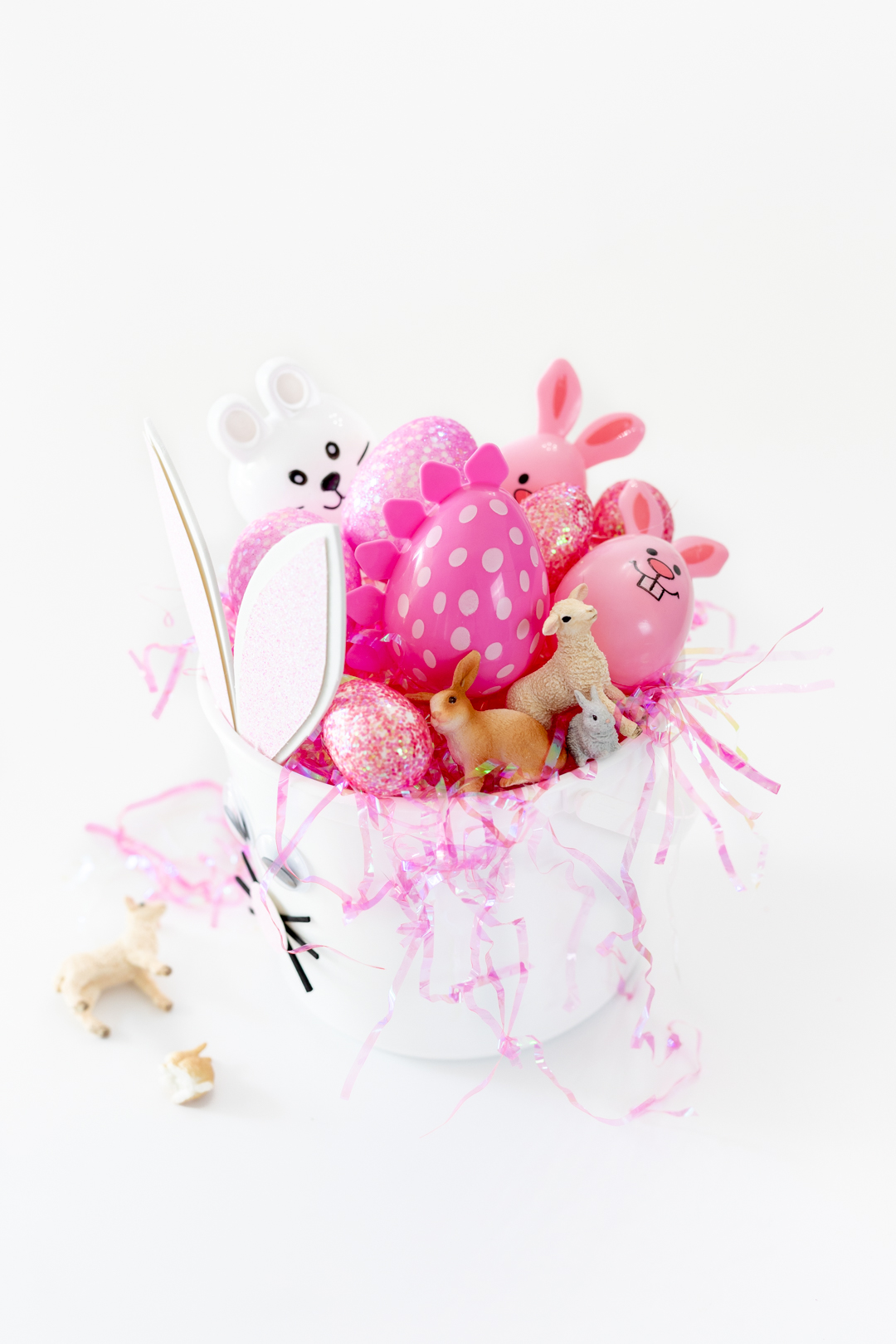 Pink Easter basket fillers