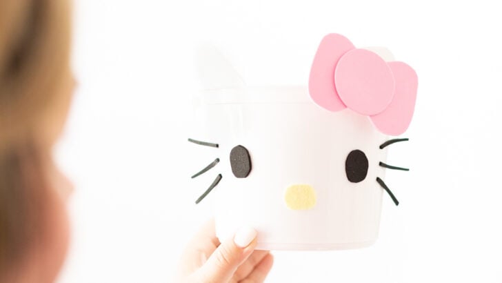 Hello Kitty Easter Basket DIY