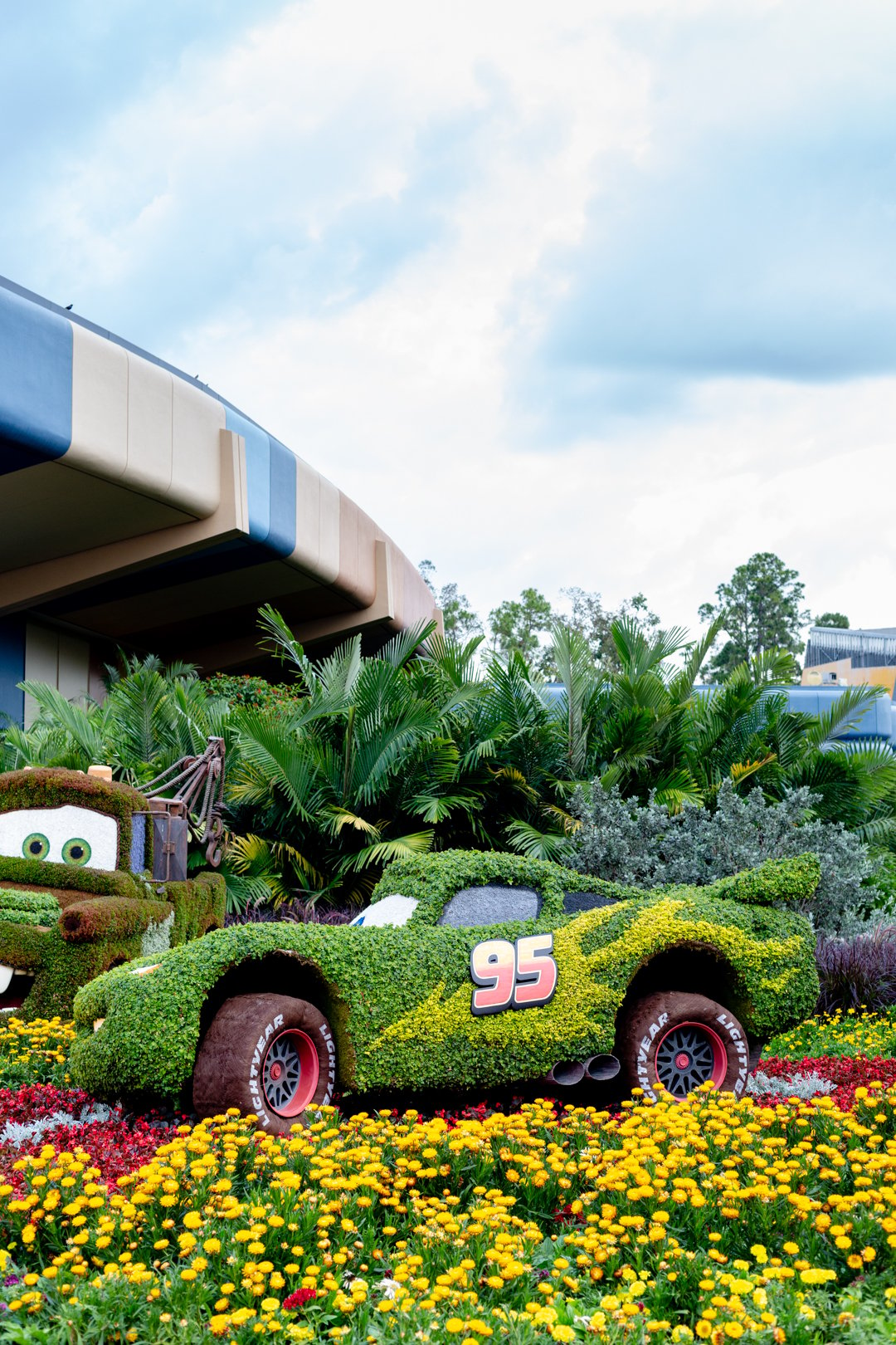 Cars at Disney World (including the new Lightning McQueen's - WDW