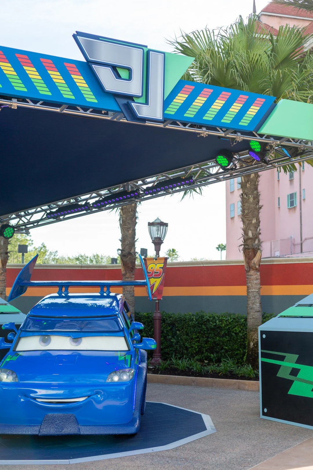 The Cars Movie Inspired Attraction at Hollywood Studios WDW 