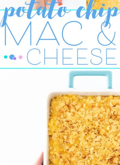 Easy Mac and Cheese with a Potato Chip Crust