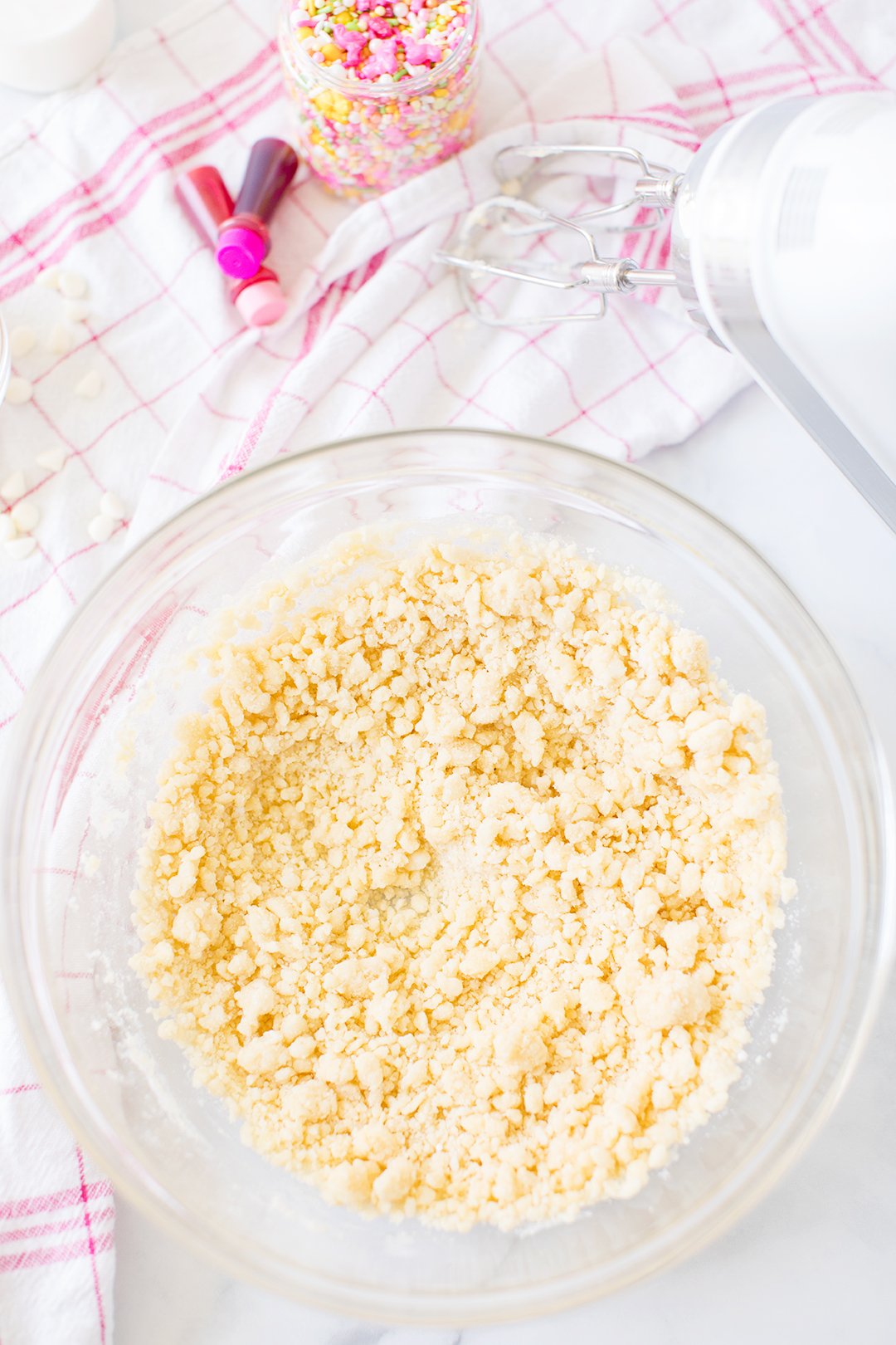 blondie batter in a bowl