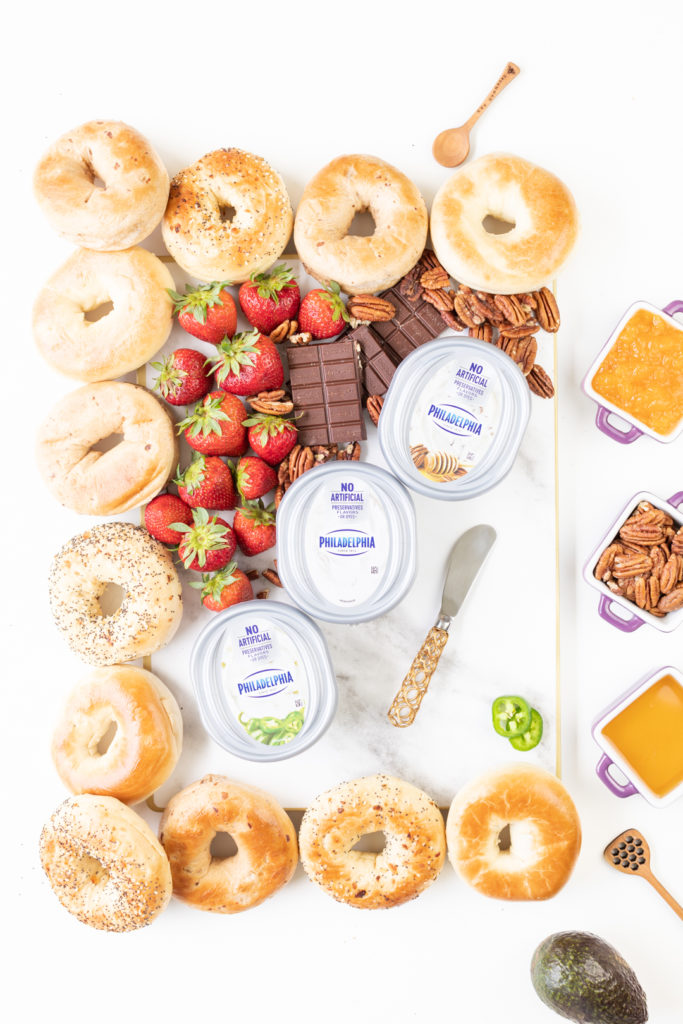 Bagel Bar Board for Brunch