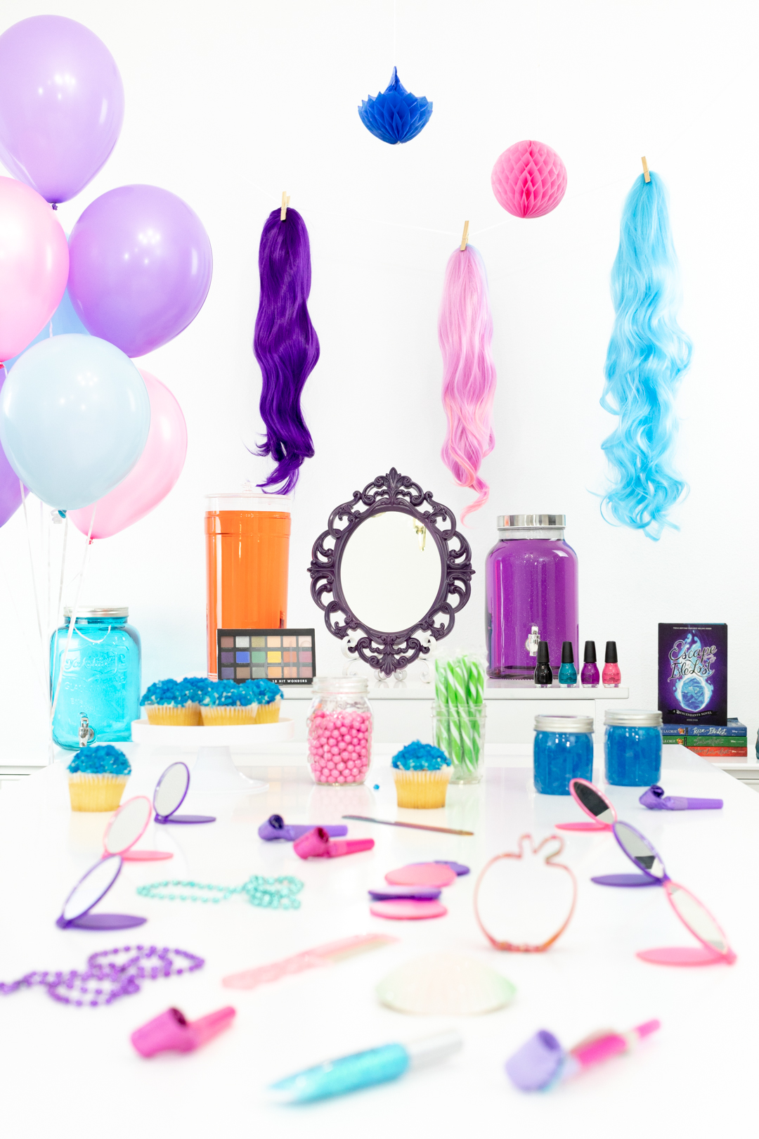 Disney Descendants Wicked Makeover Party Ideas